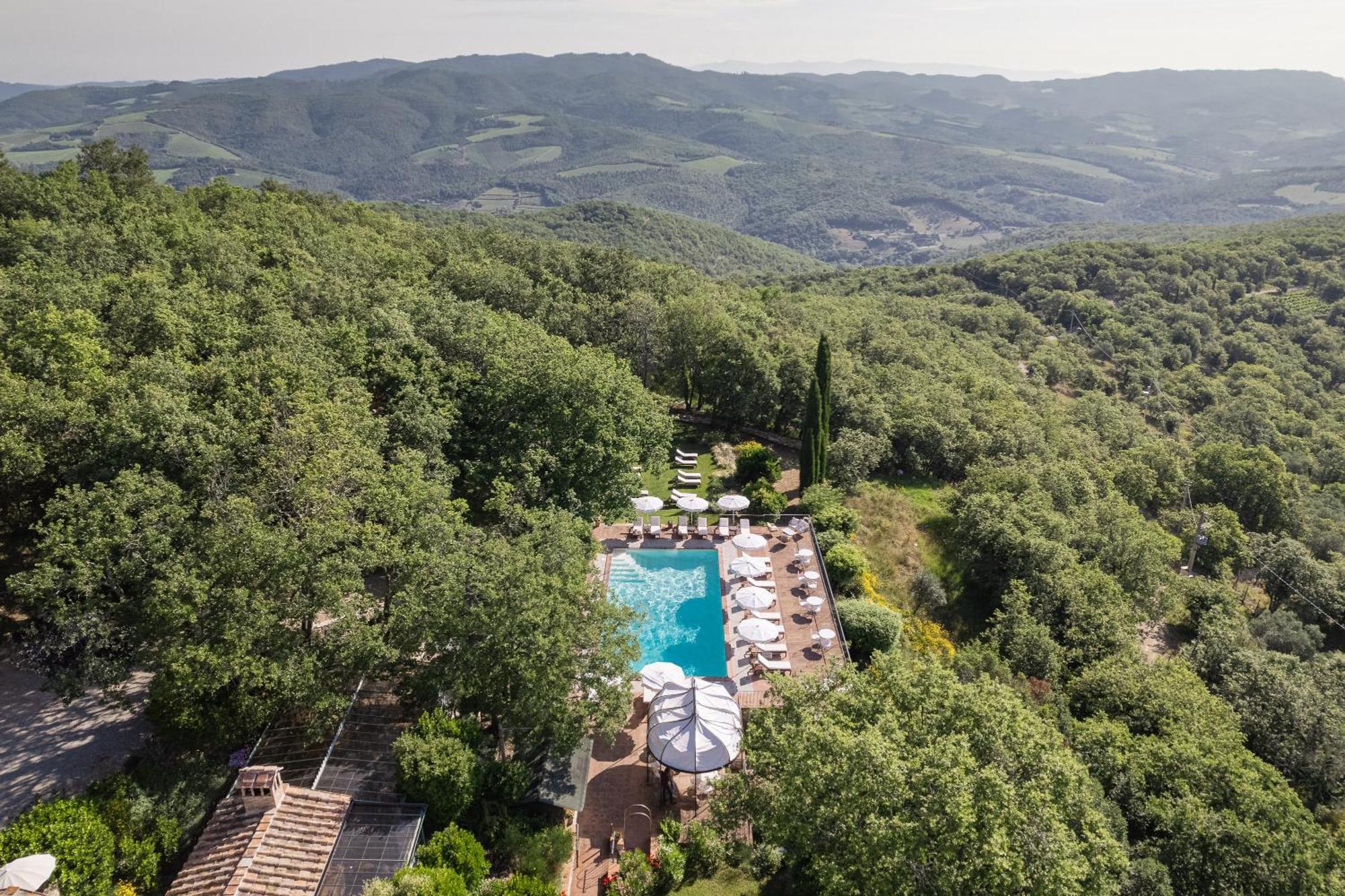 Borgo Vescine Hotel Radda in Chianti Kültér fotó
